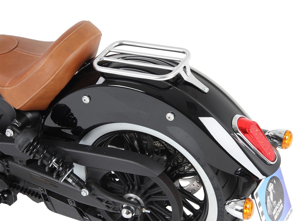 Indian Scout/Sixty (2015-) Solorack without Backrest - Chrome BY HEPCO & BECKER