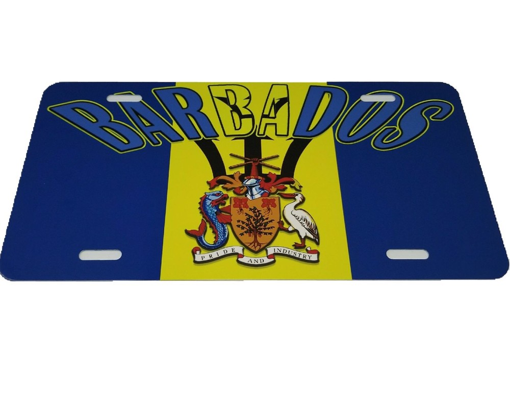 Barbados Bajian License Plate
