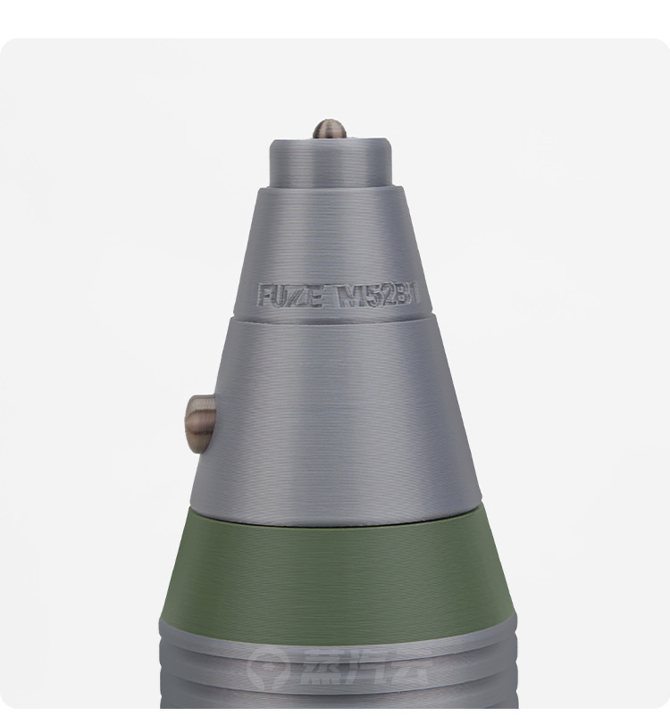 WWII US M49 Mortar Shell Model 3D Printed Highly Detailed