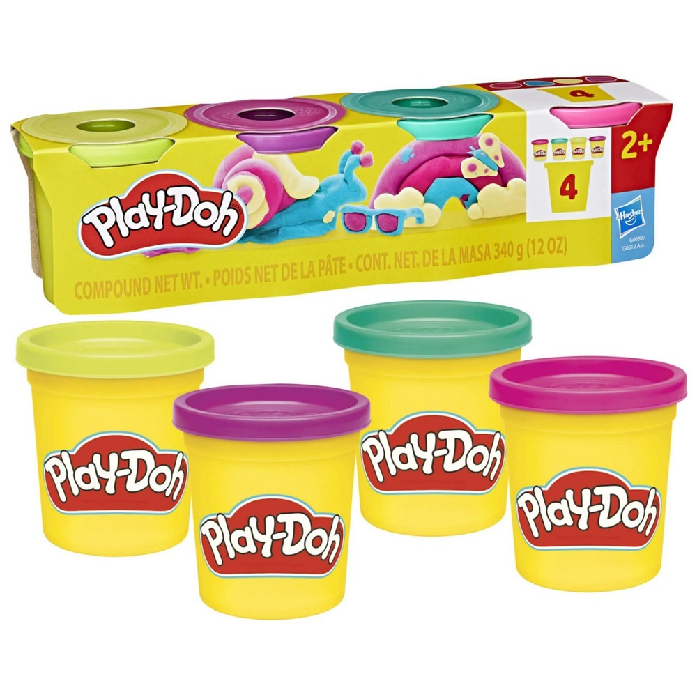 Play-Doh 4-Pack Assortment Modeling Compound Set