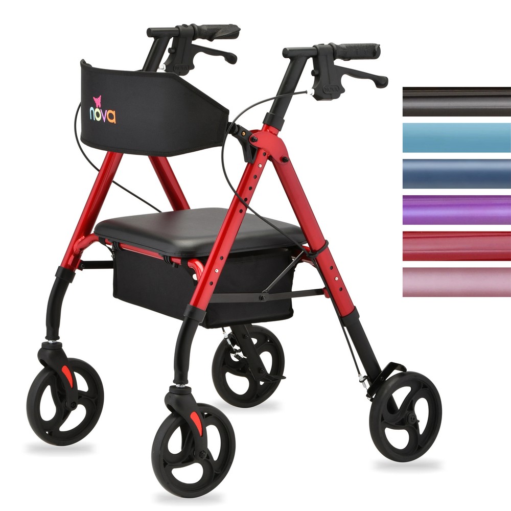 Nova Medical - Star 8 OS Rollator Walker 4258