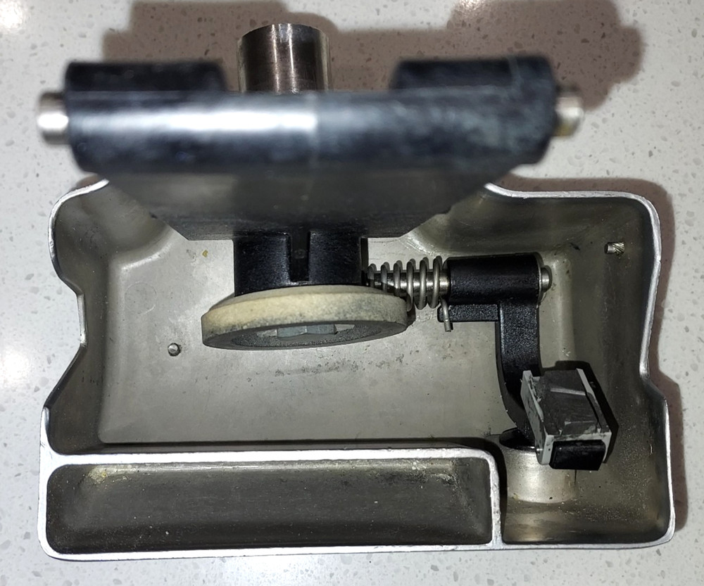 Bizerba Meat Slicer Single-Stone Knife Sharpener Assembly – Push Button OEM