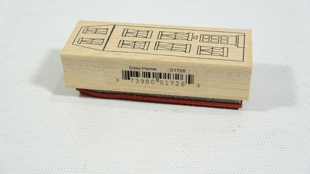 Memory Box Rubber Stamp Cozy Home D1726
