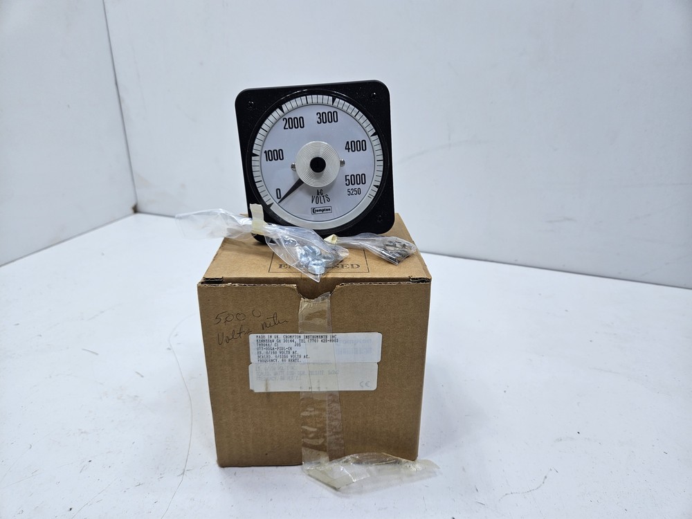 CROMPTON 077-05GA-PZUL-C6 SWITCHBOARD AC VOLT METER