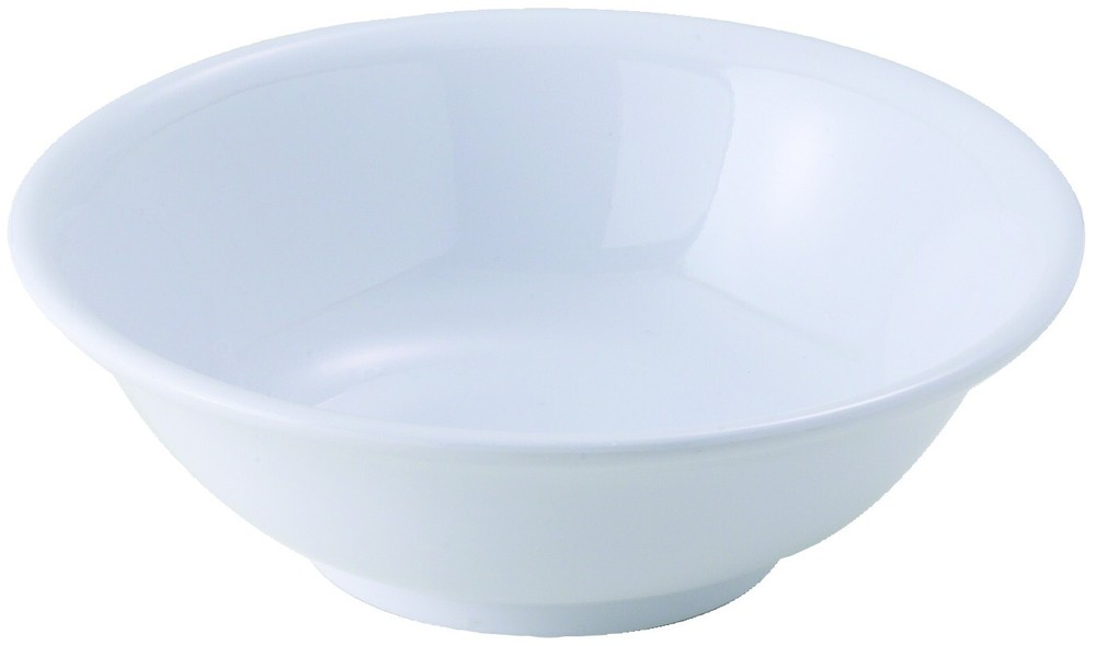 22oz Melamine Rimless Bowls, White (2 Dozen)