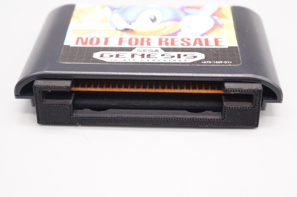 Custom Wall Mount Bracket Holder for Sega Genesis Cartridges *4-Pack*