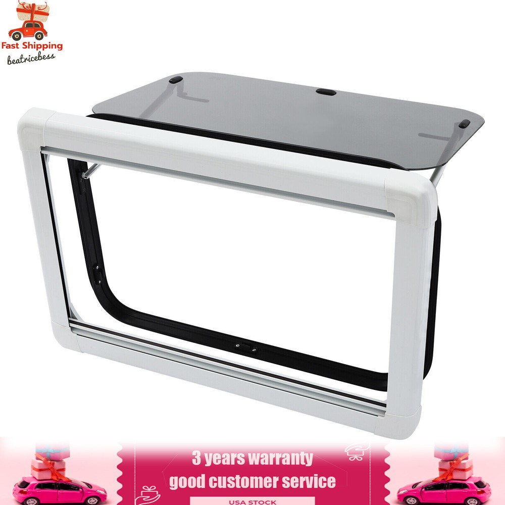 RV Push Out Window Exit Window Trailers Vans Trucks Rectangular Venting Window
