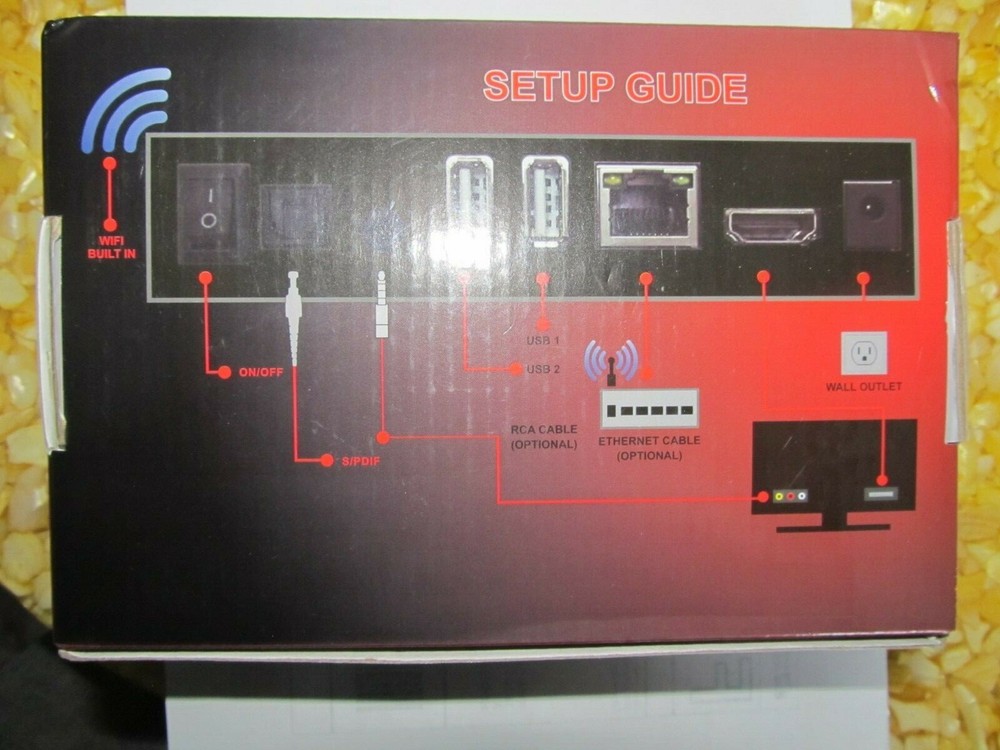 Linux & Android TV Digital Box PRO 2GB DDR3 8GB
