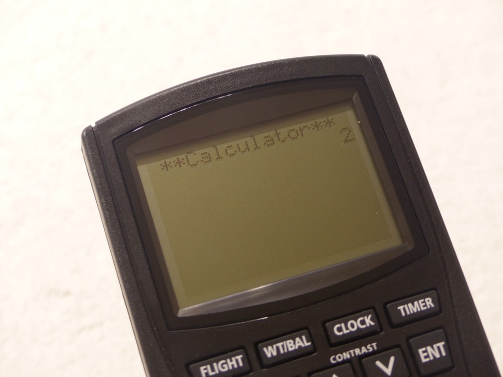 Air Classics ASA CX-2 Flight Pathfinder Planning Computer & Calculator Black