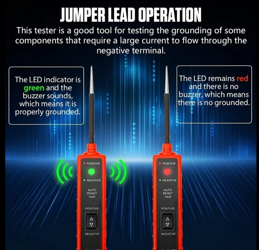 Automotive Car Circuit Electrical Tester .
