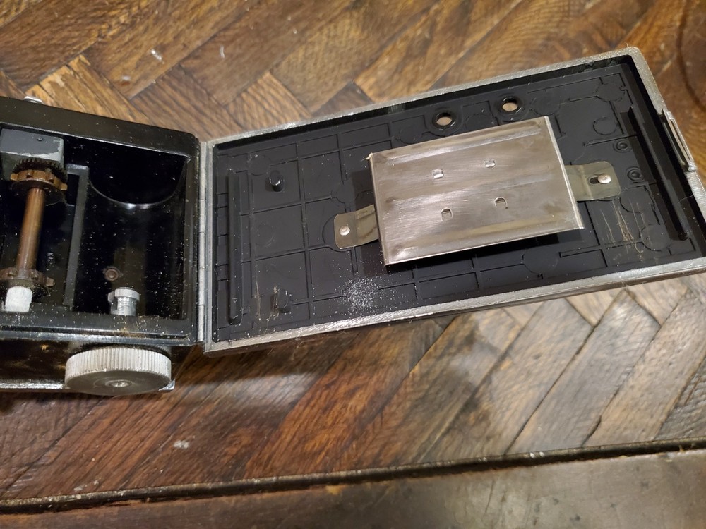Vintage Argus C3 Camera with 2-Prong Flash Attachment