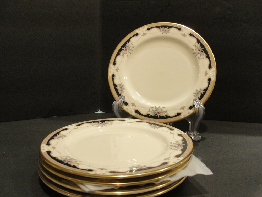 LENOX HARTWELL HOUSE 6 BREAD PLATES 6 1/4"