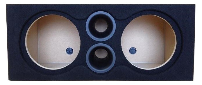 Custom Ported Sub Box Speake Enclosure for 2 12" DC Audio Level 4 / 5 Subs