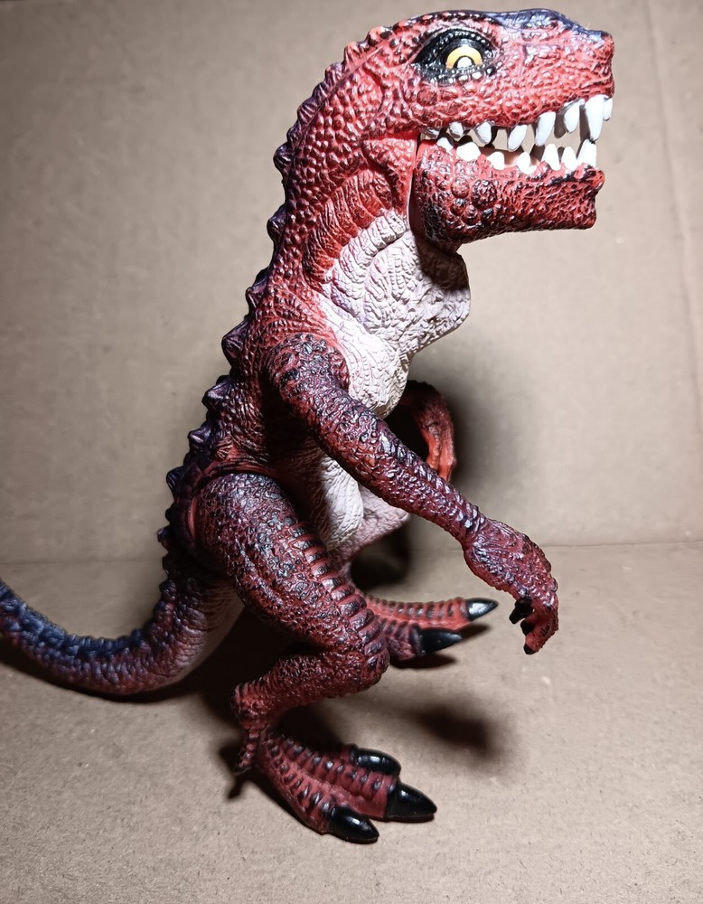 1998 RED GODZILLA 6" BITE ACTION TOHO TRENDMASTERS