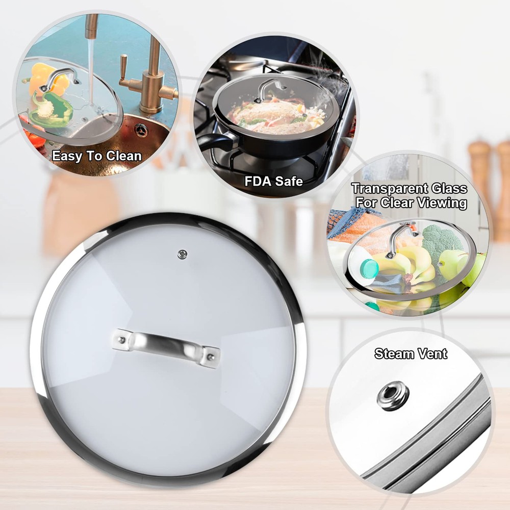 Duxtop Cookware Glass Replacement Lid