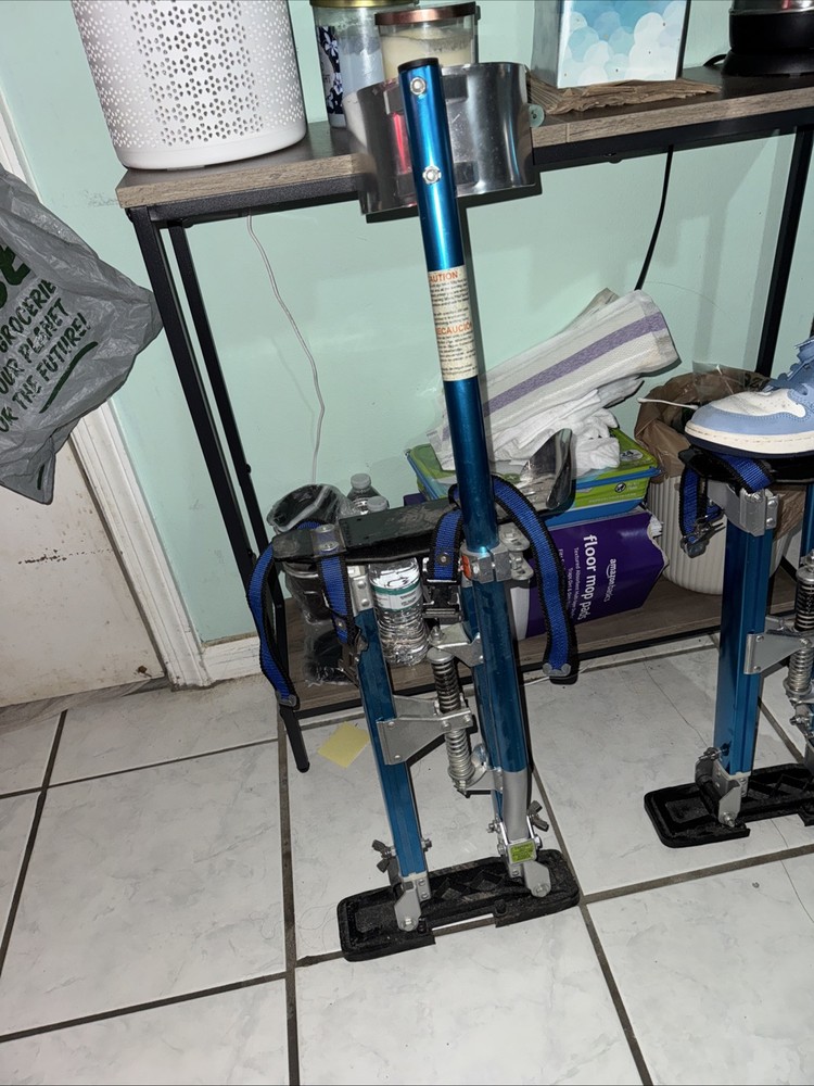 Pentagon Tools 1117 Drywall Stilts - Blue