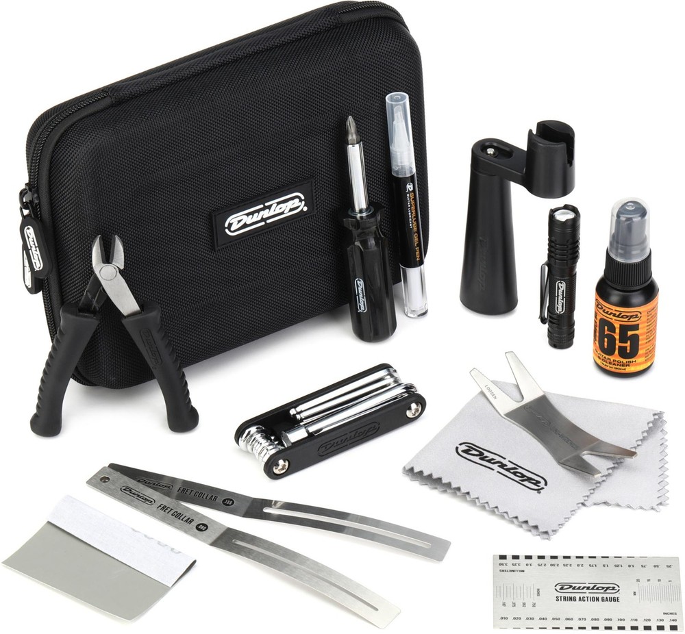 Dunlop System 65 Complete Guitar and Bass Setup Tool Kit (3-pack) Bundle