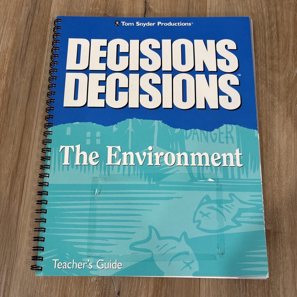 Tom Snyder Decisions Decisions: The Environment - Mac Discs & Accessories