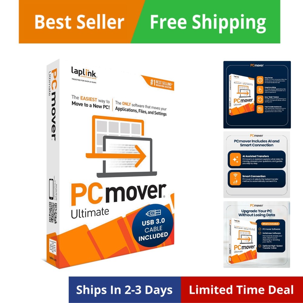 PC Migration Software PCmover Ultimate 11 License