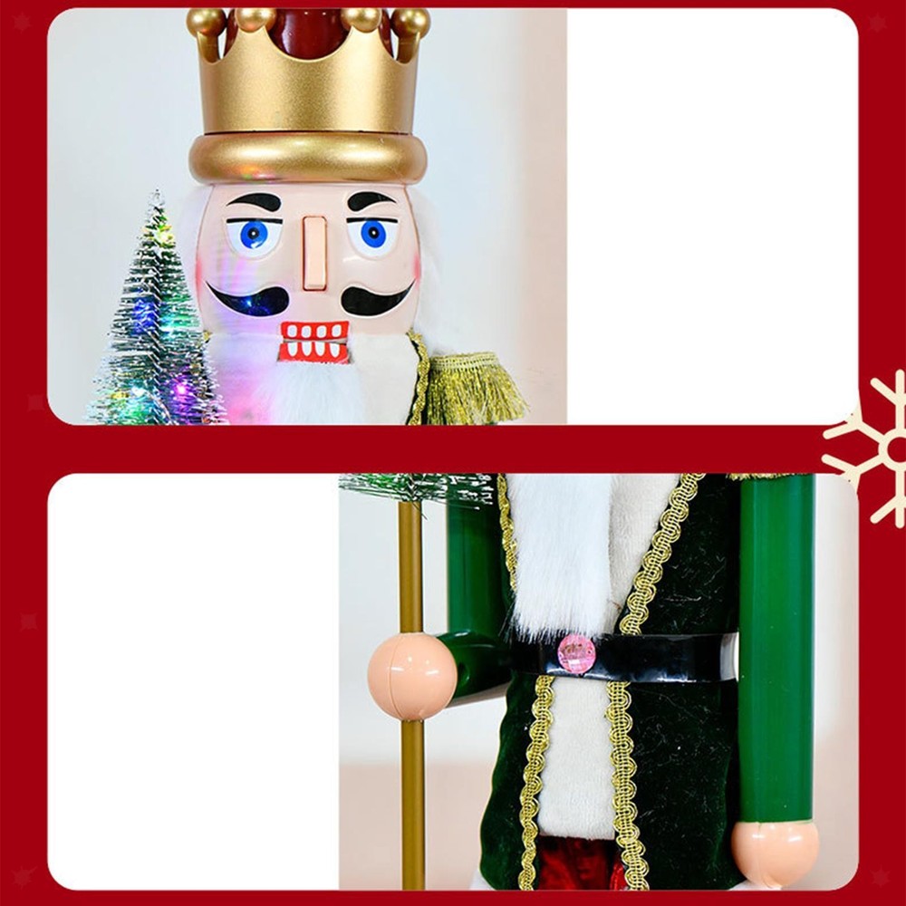 Christmas Nutcracker Decor Gift Nutcracker Figures for Tables Bedroom Office