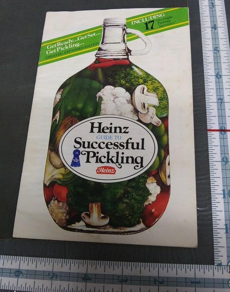 Heinz Guide To Successful Pickling Phamplet Vintage 1976