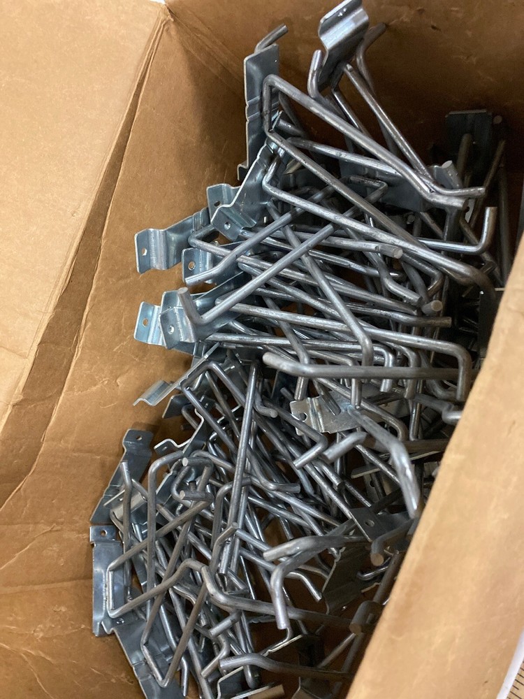 PEG HOOKS 50 PC. 6” PEGBOARD HOOKS PEG BOARD