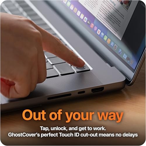 GhostCover Original Premium Ultra Thin Keyboard Cover Protector, Clear