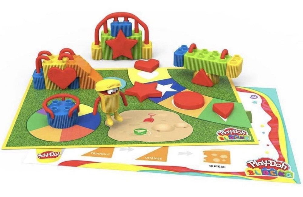 Play-Doh Blocks Activity Pack 27 Pcs For Kids