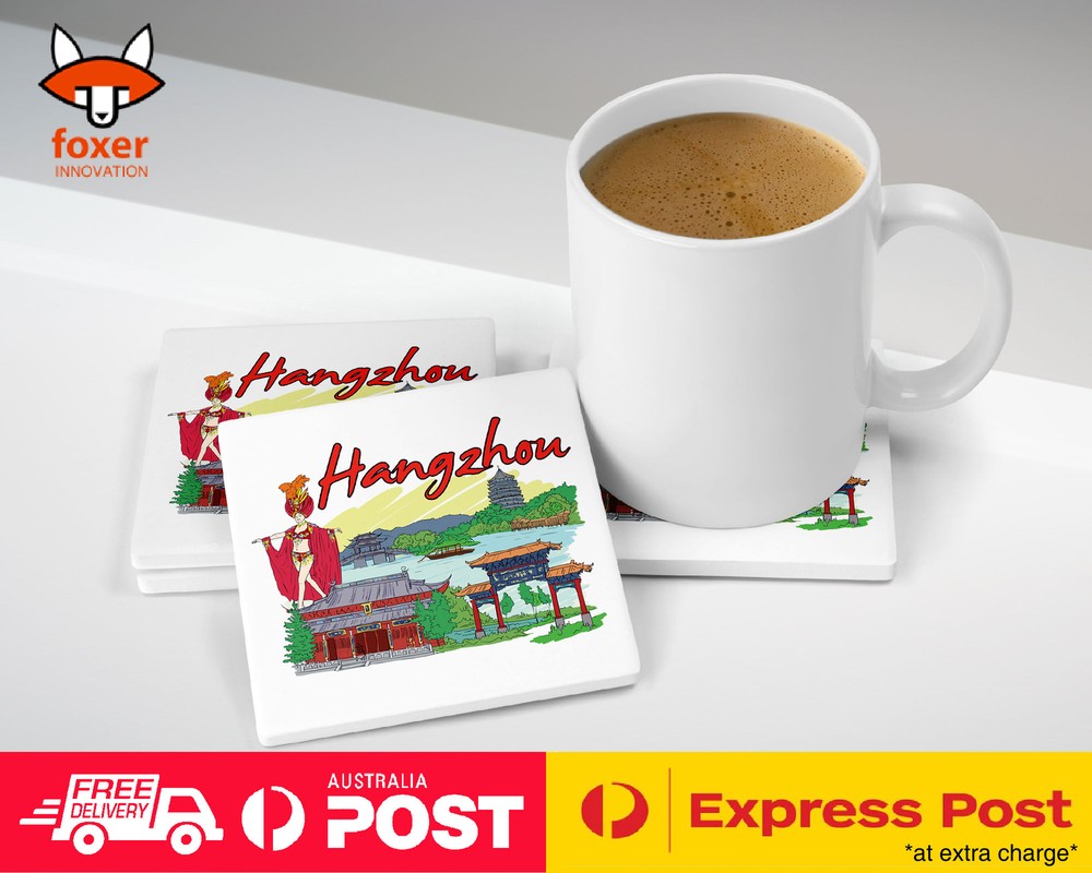 COASTER COFFEE DRINKING MAT|HANGZHOU CHINA