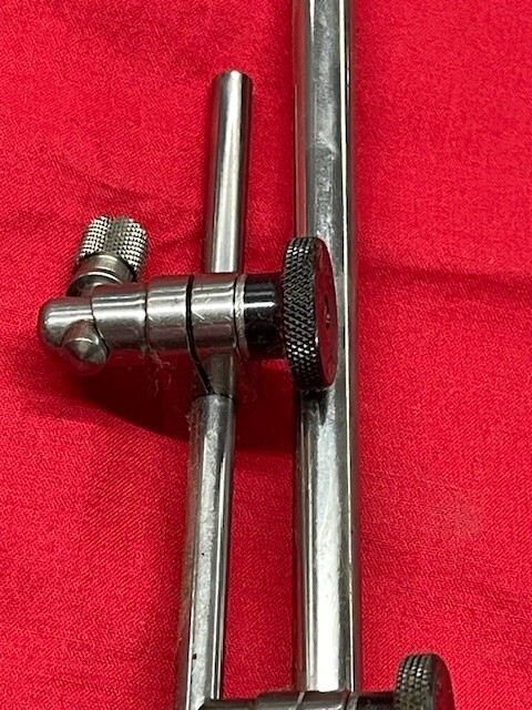 Starrett 657AA Magnetic Base Indicator Holder, Complete Set DISPLAY