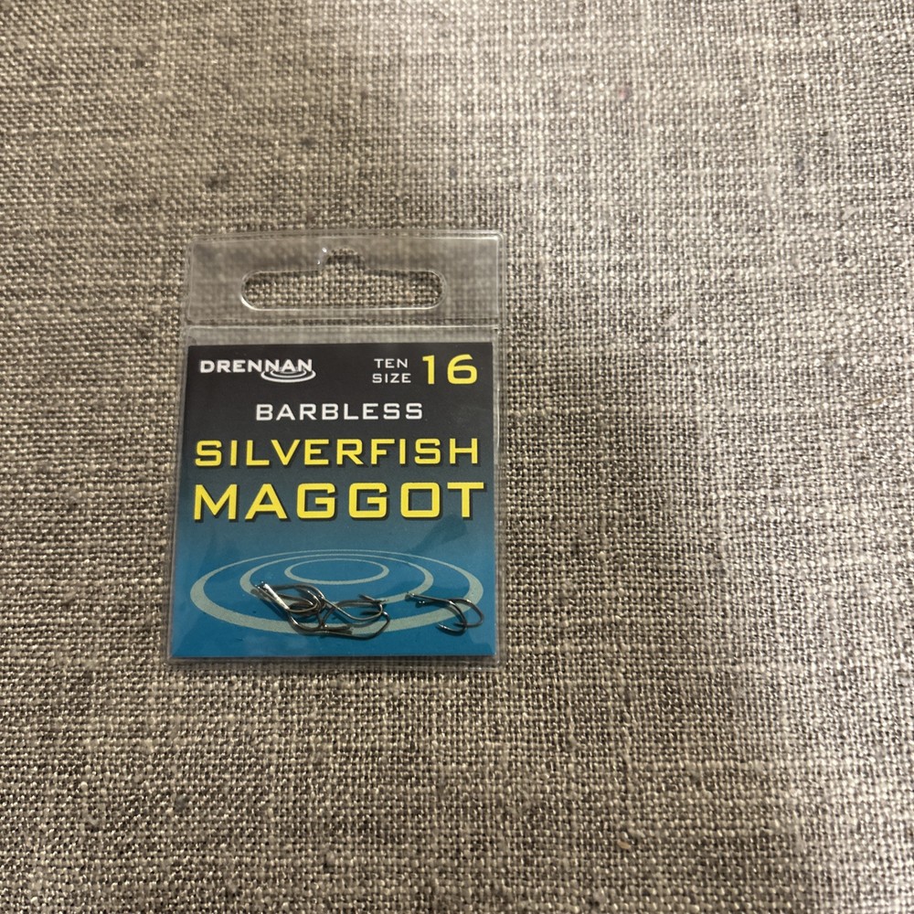 Drennan Silverfish Maggot Spade Barbless Size 16