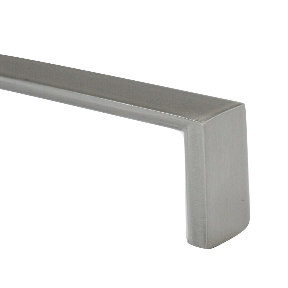 2 Pack Thin Sleek Square 5-1/32" Brushed Nickel Cabinet Pull Handle P52365128BN