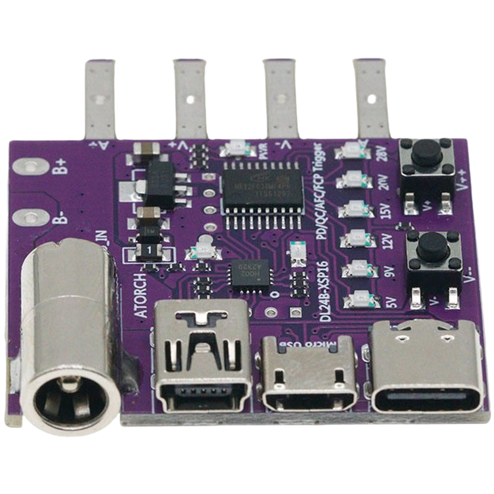 USB-C PD3.1 Fast Charging Test Adapter 140W Voltage Verification Board