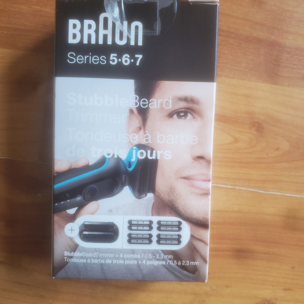Braun StubbleBeard Trimmer 4 Combs Series 5 6 7