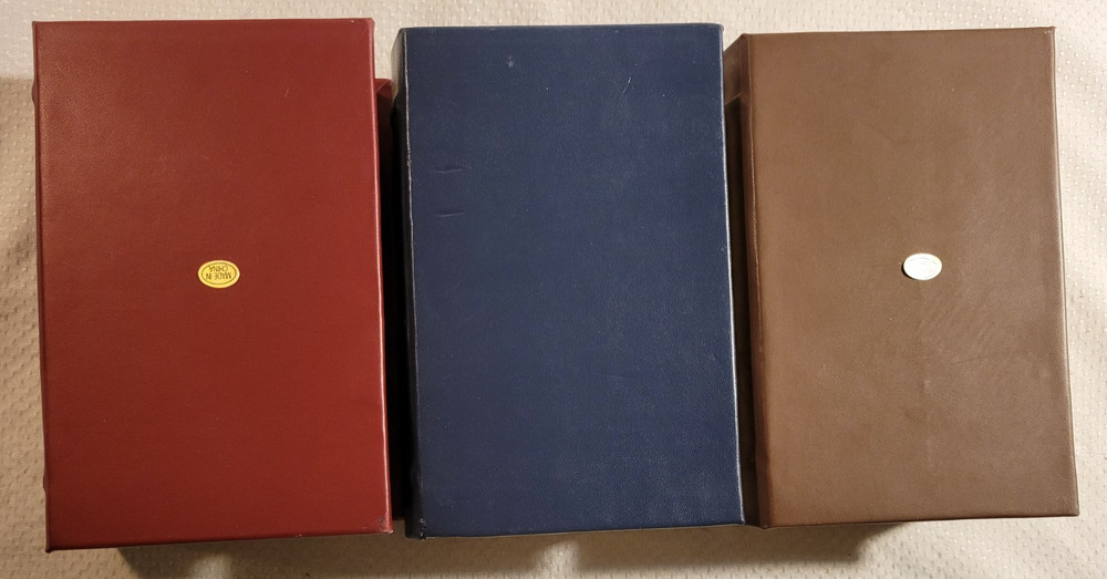 EMPTY PRESENTATION BOX for 2017, 2018 & 2019 Mint Coin Sets