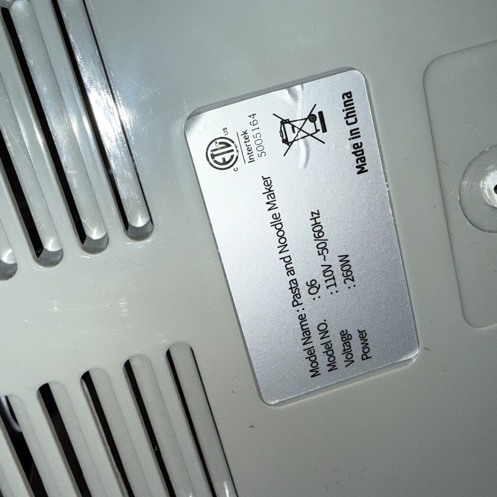 Automatic Pasta Maker Machine Electric, Digital Control with 12 Shape Discs