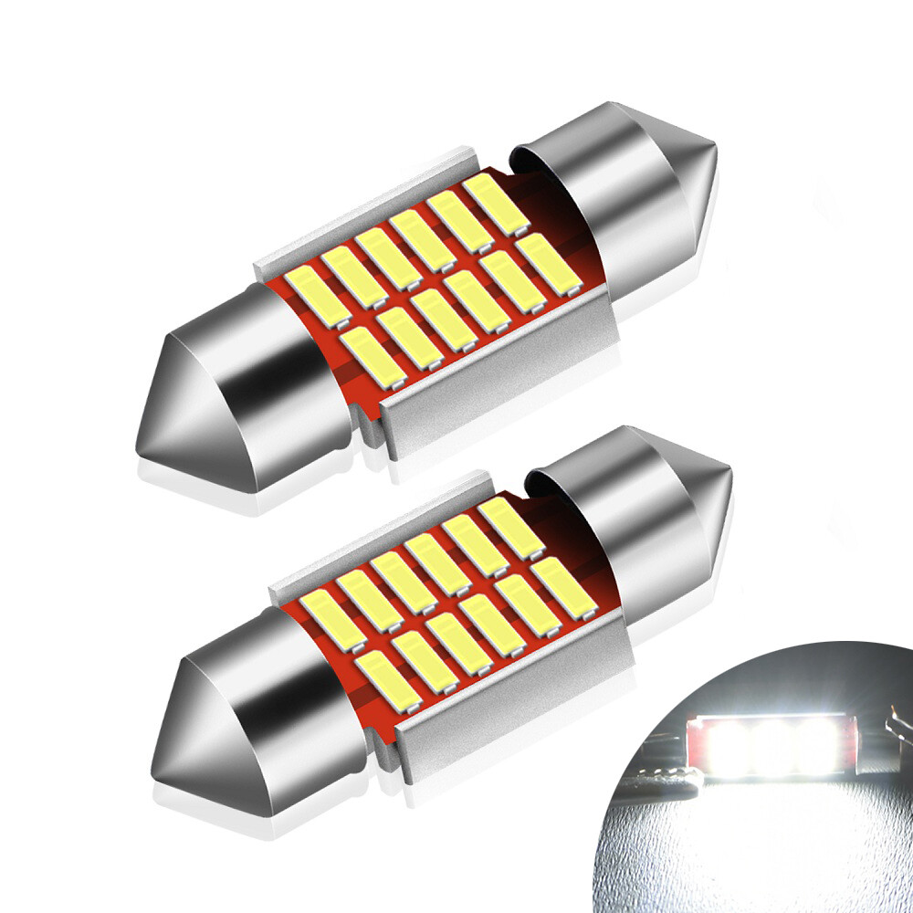 AUXITO 31MM Festoon DE3175 LED Map Dome Interior Light Bulbs 6000K White CANBUS