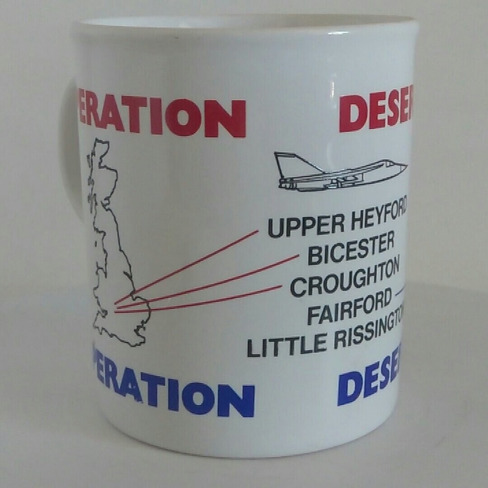 Operation Desert Storm Coffee Mug Vintage