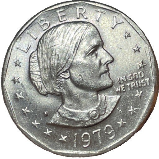 1979 Susan B. Anthony Dollar S Mint ERROR COIN