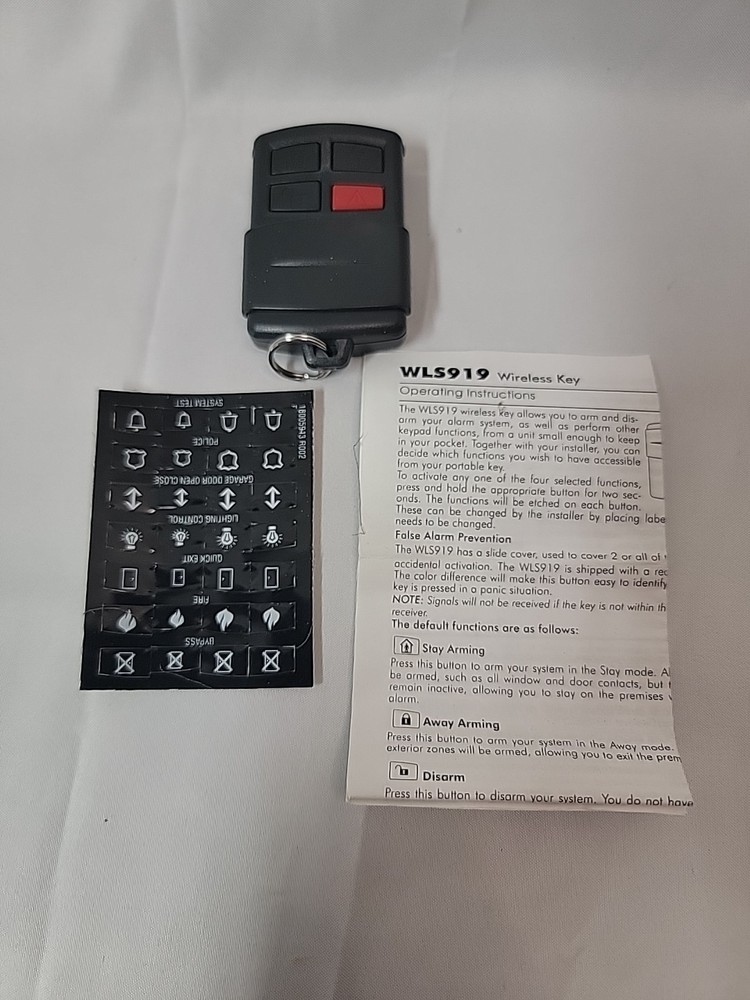 DSC Wireless 433mhz Keyfob WLS-919-433NA
