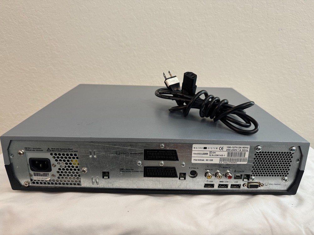 Casablanca Avio Digital Video Editing System – MacroSystem