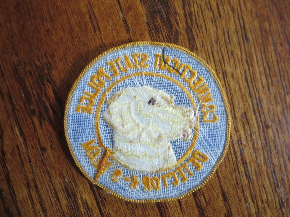 Connecticut State Police Detector K-9 Team Patch
