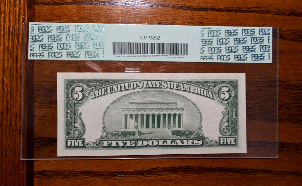 1953A $5 Silver Certificate Star Note ⭐ PCGS 66 PPQ