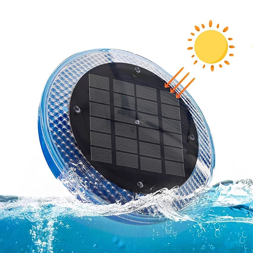 EaazPool Solar Ionizer Powered Natural Pool Clear Purifier