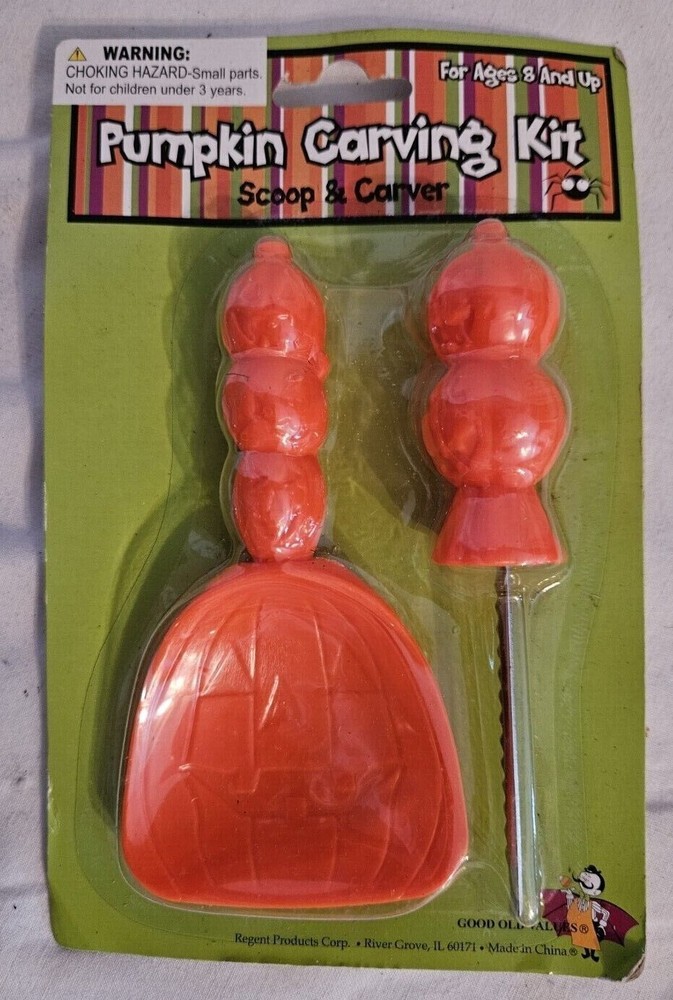 Plastic Halloween Pumpkin Carving Kit