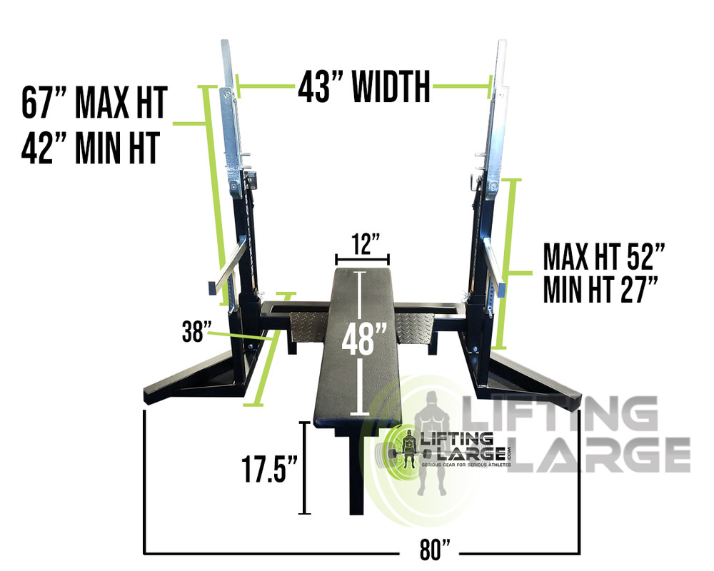 ER Combo Powerlifting Competition Rack