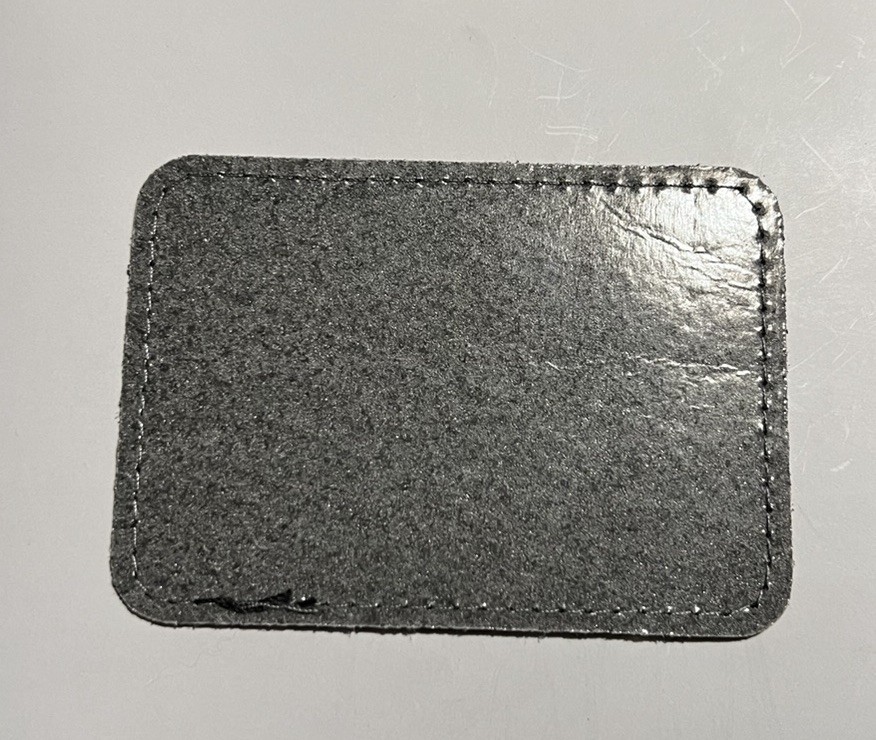 Smith & Wesson Iron on Leather Patch 3.5” X 2.5” Custom