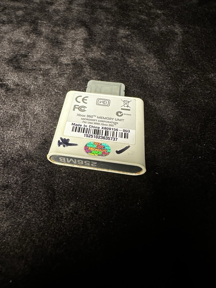 Official Microsoft Xbox 360 256MB Memory Card! Tested! Authentic!