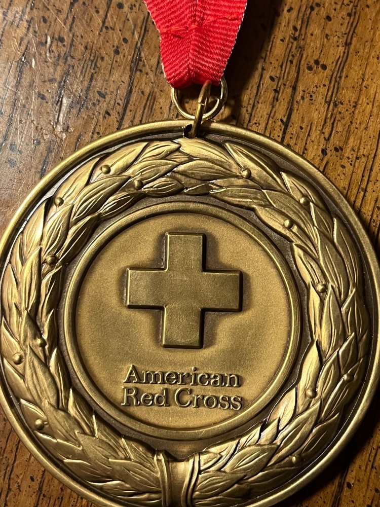 American Red Cross 3" medallion