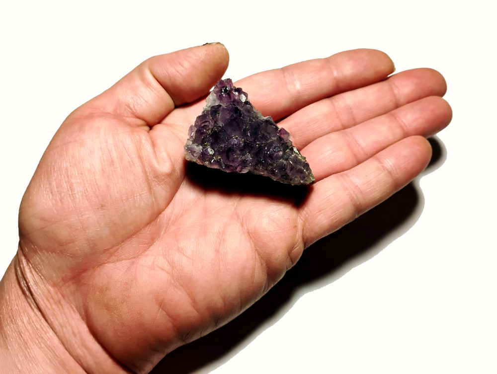 Haunted Witch Amethyst Geode, The Amethyst Cavern Ghost Witch!